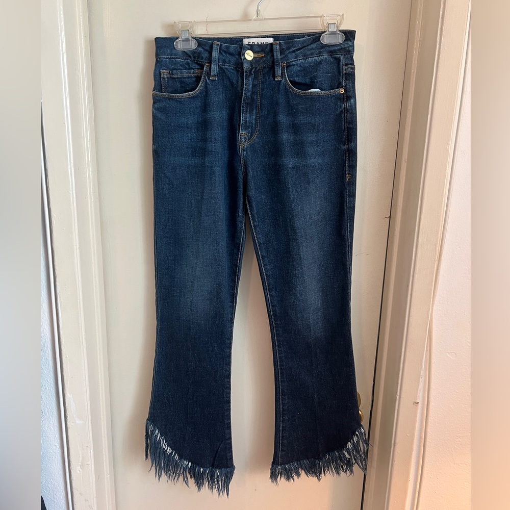 Frame Le Mini Crop Jean Size 27